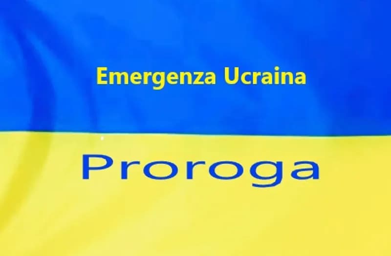 Emergenza Ucraina prorogata fino al 31 dicembre 2024.